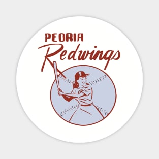 Peoria Redwings (red variant) Magnet